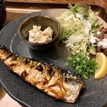 和カフェ 織部 - 焼き魚プレート。