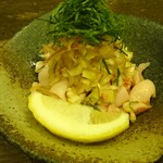 三政 - コブクロのお刺身