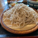 くいものや ラ・ネージュ - ざるそば・ミニヒレソースカツ丼セット(1150円)　蕎麦