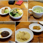 アジアンバル サワディスマイル - ブッフェから取ってきたもの