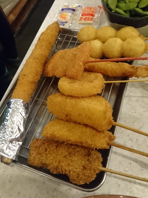 串カツ田中 アメリカ村店 四ツ橋 串揚げ 串かつ 食べログ