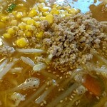 更科 - みそラーメン更にアップ！