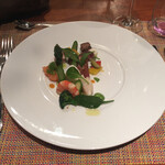 芦屋・次郎 - 前菜の盛り合わせ