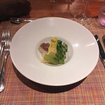 芦屋・次郎 - 島根県浜田港コブダイのワカメ蒸し