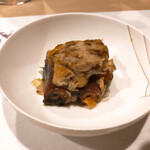 うを徳 - 明石の鯛を煮て、うるい、ひよこ豆、ほたるいかと煮こごりに