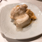 うを徳 - 鯛の白子とジュレ