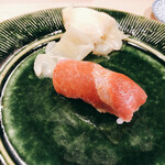 うを徳 - 下田本鮪大トロのにぎり