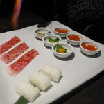 味樹園 - 肉巻き寿司