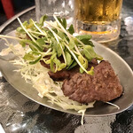 オシゲサカバ - ＊牛ランプ焼き（¥500）