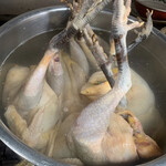 きくや - 名古屋コーチンさん汗w