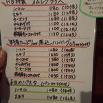 ビストロ ホームバウンド - メニュー、これの他にも有るけど撮ってナイ