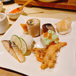 Teshima Ryokan - 前菜のアラカルト
