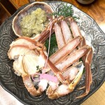せきのや - カニ刺し