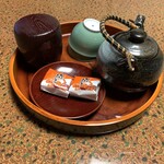 せきのや - お着き菓子