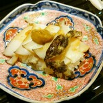 蓬左茶寮 - =あわび・新生姜=