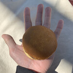 LAWSON - 料理写真:あんずっしりどら焼きのサイズの参考までに