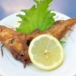 陸奥 こむらさき - ハタハタのから揚げ