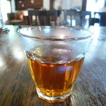 kokage - 温かなお茶が出されます。