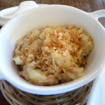 kokage - 挽肉入りポテト～コロッケの具材見たいなかんじかな～