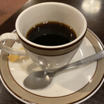 仲はら - ランチには、食後のコーヒー付き。