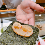 すし匠 - 平貝の磯辺焼き