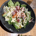 魚の三是 - 海鮮サラダ（税抜き680円）