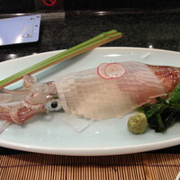 日本料理てら岡 中洲本店 - 小ぶりのイカでした