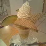 フルーツパーラーゴトー - 極上マスクメロンパフェ