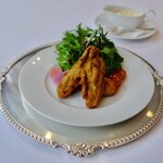 銀座 ハプスブルク・ファイルヒェン - ゲバッケンオイスタン（1890円）サービス料込+10％