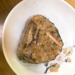 一由そば - ゲソおにぎり