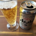 自家製麺 うろた - アサヒスーパードライ300えん