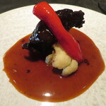 仁修樓 - 牛頬肉のさわやか陳皮煮込み