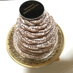 ペイナタル - モンブラン(ヨーロッパ産栗のクリーム、タルト仕立て)  460円