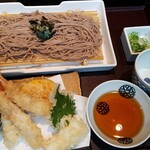 Kago no ya - 天ぷらざる蕎麦ランチ