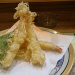 だんじり - エビの天ぷら