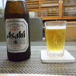 食楽佳味 前澤 - ビール中瓶（アサヒスーパードライ）