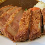 ブラウンオニオンカレーファクトリー - ・「ロースかつカレーB 特選(¥1680)」のアップ。