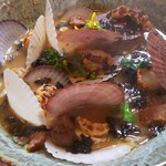 四季彩ラーメン 旭屋 - ホタテと岩のりの味噌ラーメン