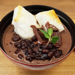 あんみつの深緑堂 - ショコラぜんざい(850円) ※2020年バレンタインデー