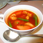 ノーザンテラスダイナー - 石狩山本さんが育てた仔羊肉と白かぶのナヴァランスープ仕立て【２０２０年３月】