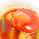 ノーザンテラスダイナー - 石狩山本さんが育てた仔羊肉と白かぶのナヴァランスープ仕立て【２０２０年３月】