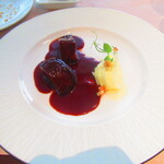 ノーザンテラスダイナー - 札幌グランドホテルオリジナルワインで煮込んだ牛タンシチュー　ポムピューレを添えて【２０２０年３月】