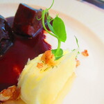 ノーザンテラスダイナー - 札幌グランドホテルオリジナルワインで煮込んだ牛タンシチュー　ポムピューレを添えて【２０２０年３月】