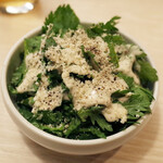 トンテキ食堂8 - 春菊のシーザーサラダ(350円)
