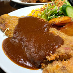 獣肉酒場 山猫軒 - ロースカツ（200g）