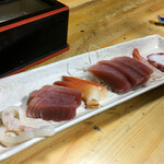 刺身盛り合わせ650円