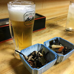 生ビール350円とお通し0円
