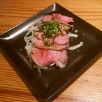 Nikunomagoroku - 牛タンのカルパッチョ(トリュフソース)
