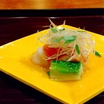 御料理 古川 - 貝尽くし
      宇部の赤貝、みる貝、？