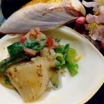 御料理 古川 - ほたてとうるい